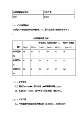 6萬噸電熔鎂生產(chǎn)線項目可行性研究建議報告書.doc